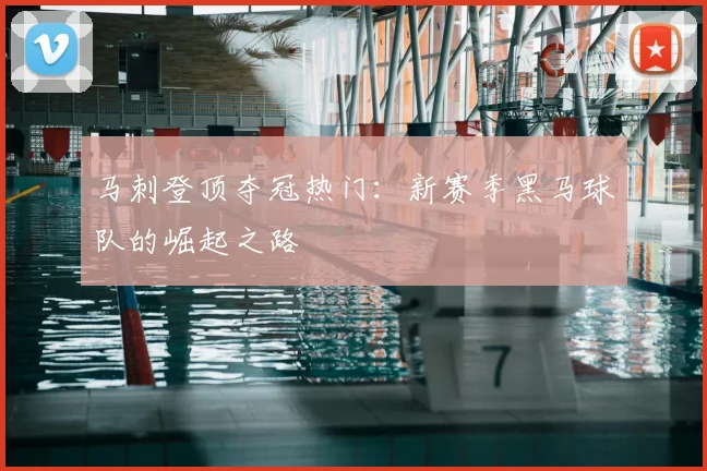 马刺登顶夺冠热门：新赛季黑马球队的崛起之路