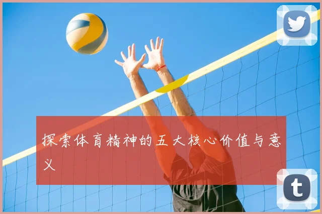 探索体育精神的五大核心价值与意义